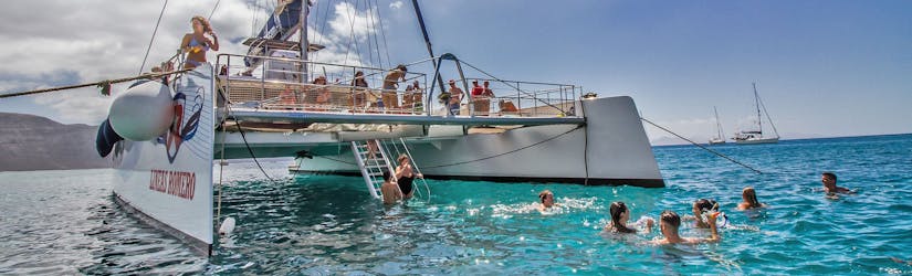 Croisière en catamaran Papagayo au départ de Lanzarote